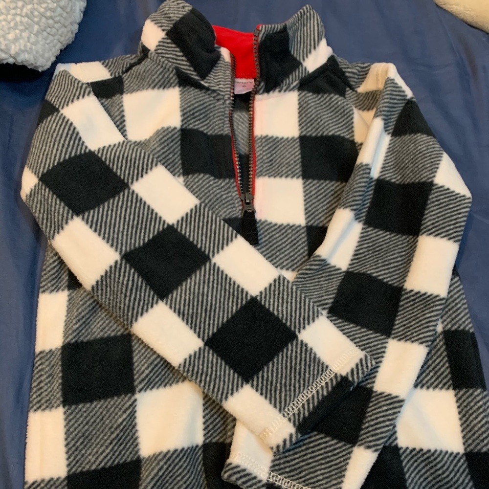 Boys Carters half zip fleece pullover